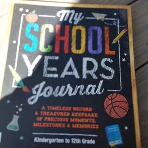 School Years Journal With Storage Folders New K To 12th Grade